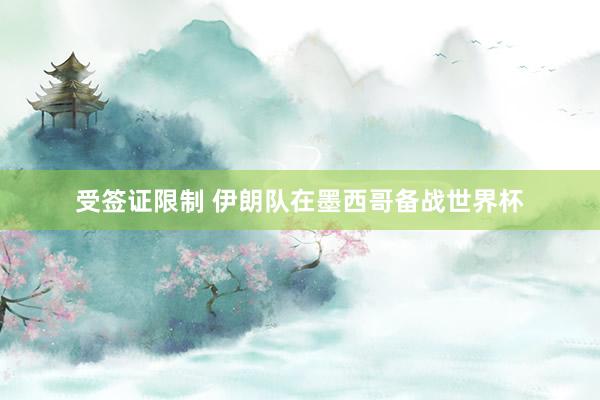 受签证限制 伊朗队在墨西哥备战世界杯