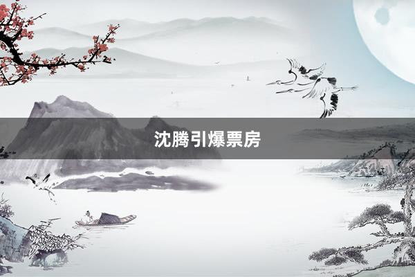 沈腾引爆票房