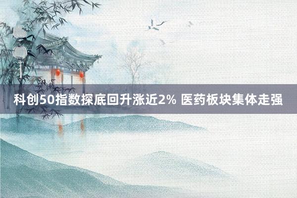 科创50指数探底回升涨近2% 医药板块集体走强