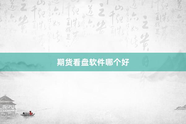 期货看盘软件哪个好