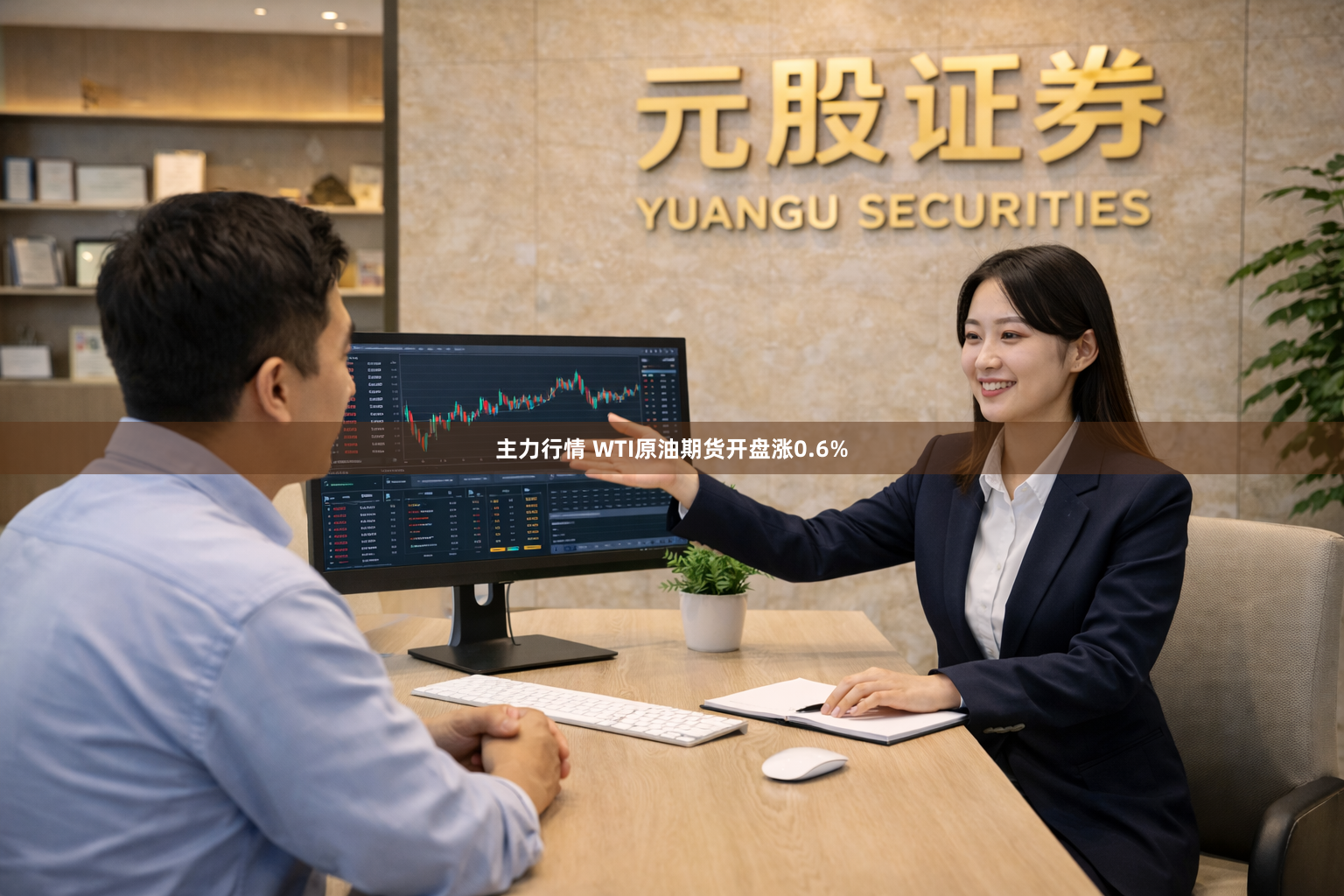 主力行情 WTI原油期货开盘涨0.6%
